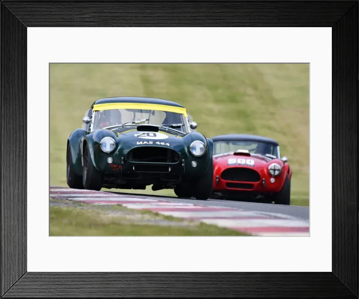 Framed Print : CJM-P 1042 Charles Allison, Peter Thompson, Shelby Cobra Framed Print : CJM-P 1042 Charles Allison, Peter Thompson, Shelby Cobra