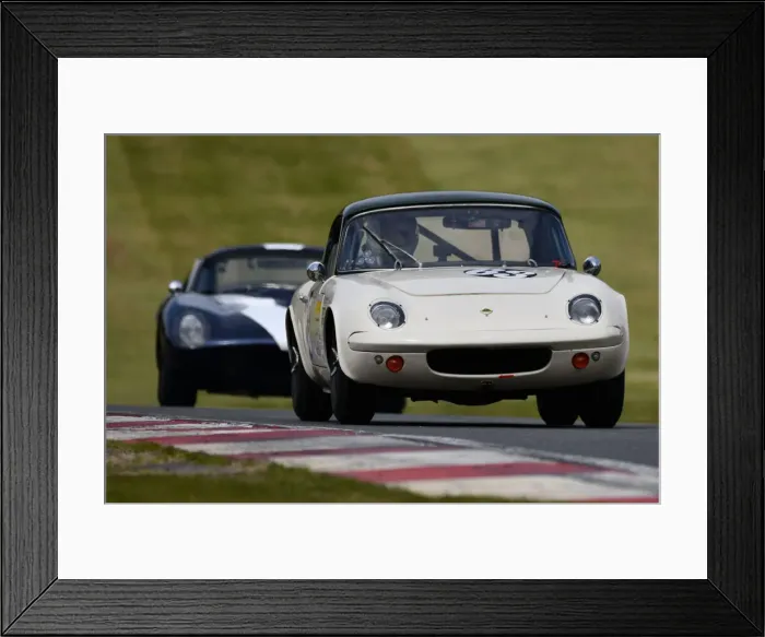 Framed Print : CJM-P 1028 Roderick Jack, Lotus Elan Framed Print : CJM-P 1028 Roderick Jack, Lotus Elan