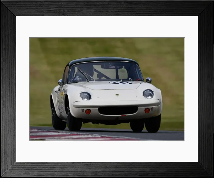 Framed Print : CJM-P 1060 Roderick Jack, Lotus Elan Framed Print : CJM-P 1060 Roderick Jack, Lotus Elan