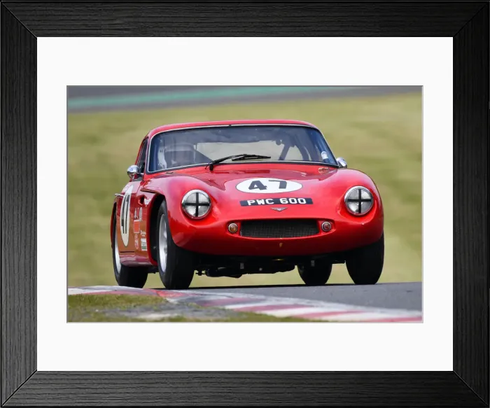 Framed Print : CJM-P 0983 Rick Bourne, Malcolm Paul, TVR Grantura Framed Print : CJM-P 0983 Rick Bourne, Malcolm Paul, TVR Grantura