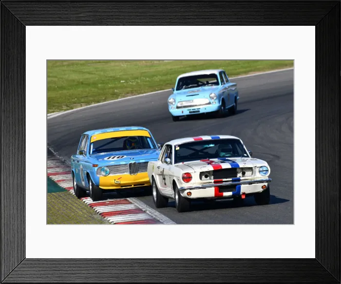 Framed Print : CJM-P 1628 David Coyne, Ford Mustang, Harry Mailer, BMW 1800Ti Framed Print : CJM-P 1628 David Coyne, Ford Mustang, Harry Mailer, BMW 1800Ti
