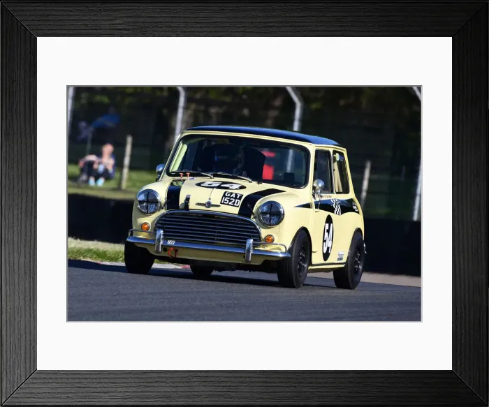 Framed Print : CJM-P 1588 Billy Nairn, Carl Nairn, Morris Mini Cooper S Framed Print : CJM-P 1588 Billy Nairn, Carl Nairn, Morris Mini Cooper S