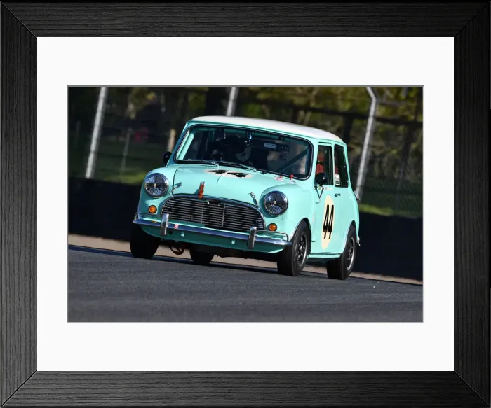 Framed Print : CJM-P 1593 Philip Hall, Nick Osborne, Austin Mini Cooper S Framed Print : CJM-P 1593 Philip Hall, Nick Osborne, Austin Mini Cooper S