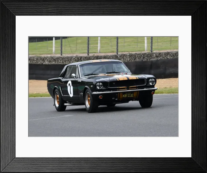 Framed Print : CJM-P 0855 Peter Ratcliff, Ford Mustang Notchback Framed Print : CJM-P 0855 Peter Ratcliff, Ford Mustang Notchback