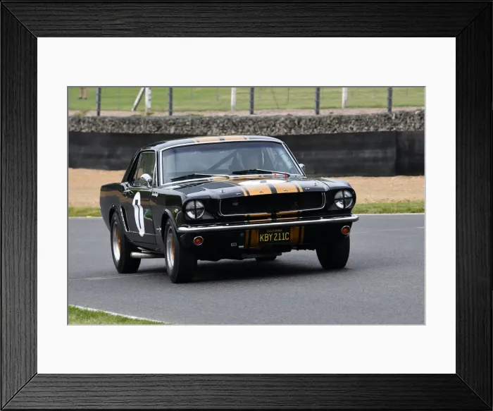 Framed Print : CJM-P 0880 Peter Ratcliff, Ford Mustang Notchback Framed Print : CJM-P 0880 Peter Ratcliff, Ford Mustang Notchback