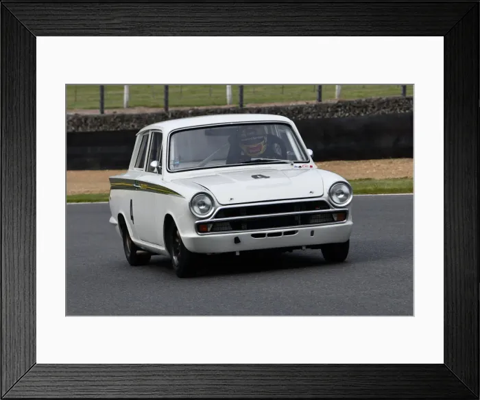 Framed Print : CJM-P 0834 Marco Attard, Tom Ingram, Ford Lotus Cortina Framed Print : CJM-P 0834 Marco Attard, Tom Ingram, Ford Lotus Cortina