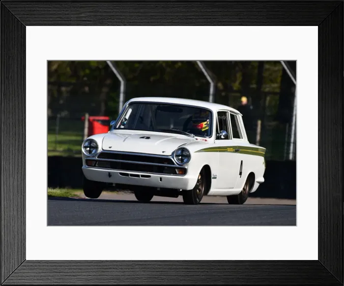 Framed Print : CJM-P 1555 Marco Attard, Tom Ingram, Ford Lotus Cortina Framed Print : CJM-P 1555 Marco Attard, Tom Ingram, Ford Lotus Cortina
