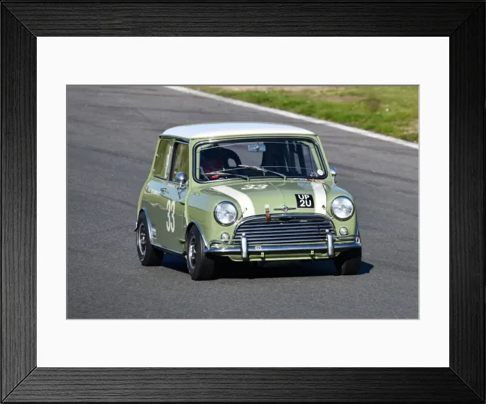 Framed Print : CJM-P 1647 Jonathon Page, Matthew Page, Morris Mini Cooper S Framed Print : CJM-P 1647 Jonathon Page, Matthew Page, Morris Mini Cooper S