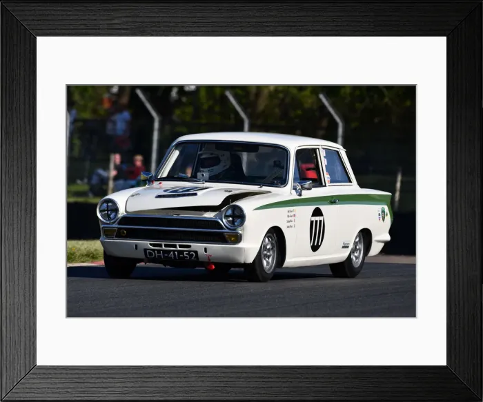 Framed Print : CJM-P 1591 Mel Streek, Ollie Streek, Ford Lotus Cortina Framed Print : CJM-P 1591 Mel Streek, Ollie Streek, Ford Lotus Cortina