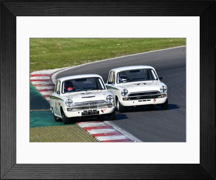 Framed Print : CJM-P 1664 John Spiers, Tiff Needell, Ford Lotus Cortina, Allan Ross-Jones, Mark Hales Framed Print : CJM-P 1664 John Spiers, Tiff Needell, Ford Lotus Cortina, Allan Ross-Jones, Mark Hales