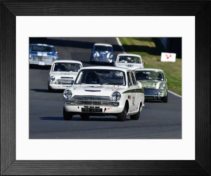 Framed Print : CJM-P 1507 John Spiers, Tiff Needell, Ford Lotus Cortina Framed Print : CJM-P 1507 John Spiers, Tiff Needell, Ford Lotus Cortina