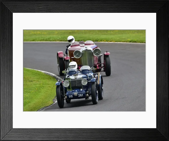 Framed Print : CM31 2035 Christopher Edmondson, MG C Type, Nicholas Morley, Lagonda LG 45 Framed Print : CM31 2035 Christopher Edmondson, MG C Type, Nicholas Morley, Lagonda LG 45
