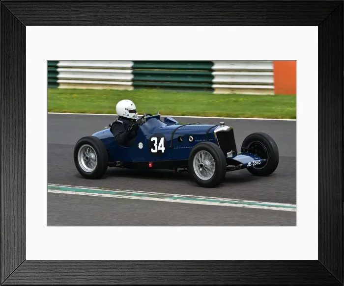 Framed Print : CM31 2557 Mike James, Riley 12-4 TT Sprite replica Framed Print : CM31 2557 Mike James, Riley 12-4 TT Sprite replica