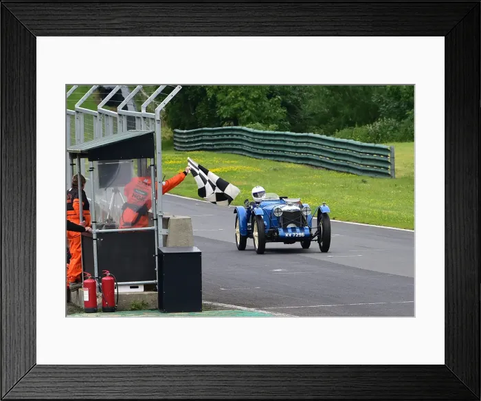 Framed Print : CM31 2638 John Reeve, Riley Brooklands Framed Print : CM31 2638 John Reeve, Riley Brooklands