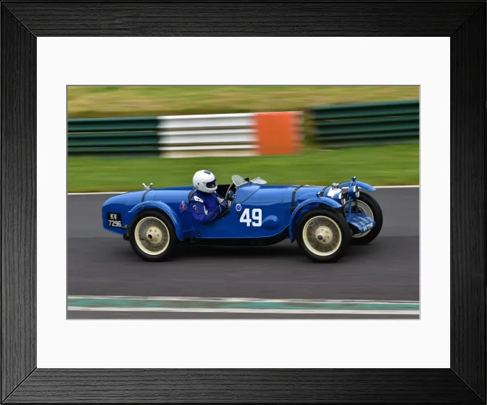 Framed Print : CM31 2593 John Reeve, Riley Brooklands Framed Print : CM31 2593 John Reeve, Riley Brooklands