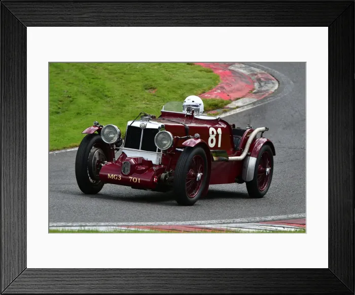 Framed Print : CM31 2312 Roger Tushingham, MG N Type Special Framed Print : CM31 2312 Roger Tushingham, MG N Type Special