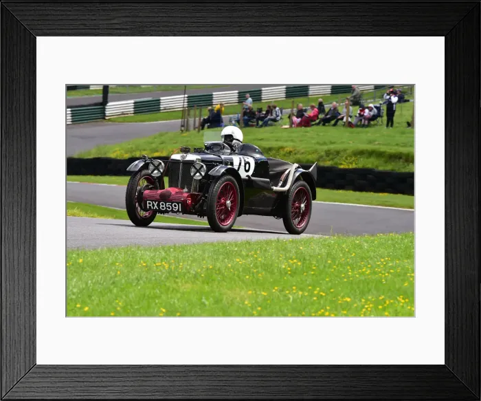 Framed Print : CM31 2278 David Cooksey, MG Montlhery Framed Print : CM31 2278 David Cooksey, MG Montlhery