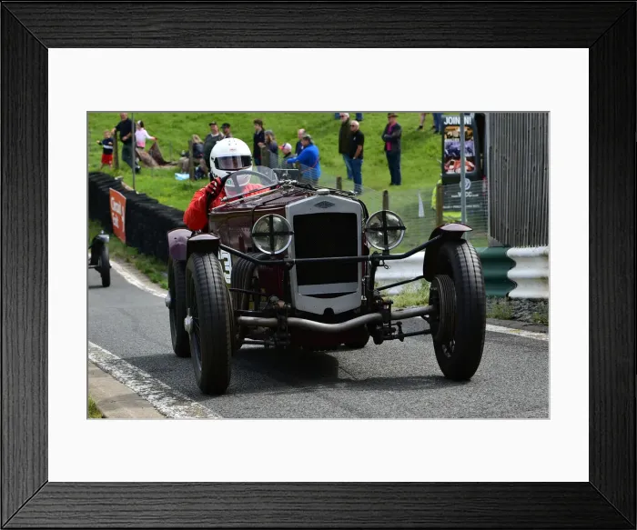 Framed Print : CM31 2538 David Wylie, Frazer Nash AC Framed Print : CM31 2538 David Wylie, Frazer Nash AC