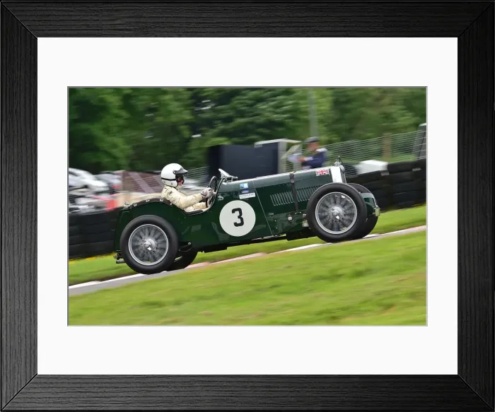Framed Print : CM31 2725 Teifion Salisbury, MG K3 Framed Print : CM31 2725 Teifion Salisbury, MG K3