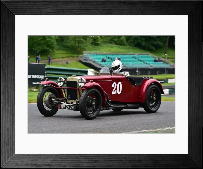 Framed Print : CM31 1935 Edward Williams, Frazer Nash TT replica Framed Print : CM31 1935 Edward Williams, Frazer Nash TT replica