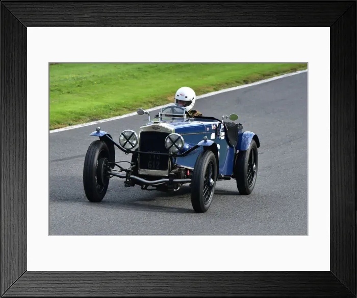 Framed Print : CM31 3151 Paul Baker, Frazer Nash Sports