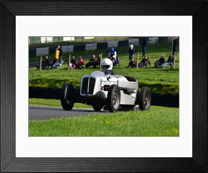 Framed Print : CM31 3110 Archie Waterfield, Austin 7