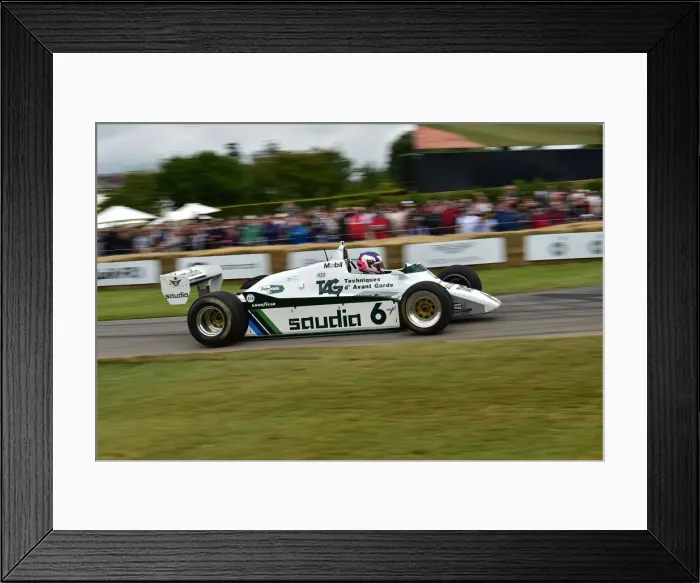 Framed Print : CM31 4817 Williams-Cosworth FW08, Grand Prix Greats Framed Print : CM31 4817 Williams-Cosworth FW08, Grand Prix Greats
