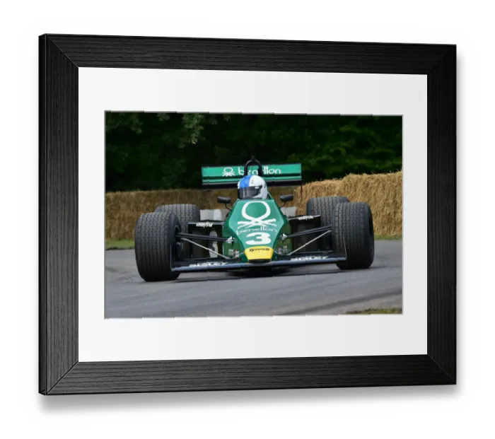 Framed Print : CM31 4647 Ian Simmonds, Tyrrell Cosworth 012 Framed Print : CM31 4647 Ian Simmonds, Tyrrell Cosworth 012