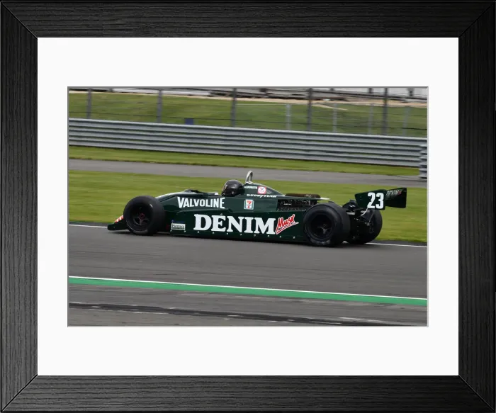 Framed Print : CJ9 2229 Ken Tyrrell, Tyrrell 011 Framed Print : CJ9 2229 Ken Tyrrell, Tyrrell 011