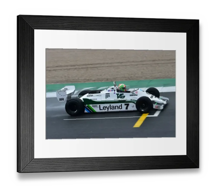 Framed Print : CM31 6512 Mike Cantillon, Williams FW07C Framed Print : CM31 6512 Mike Cantillon, Williams FW07C