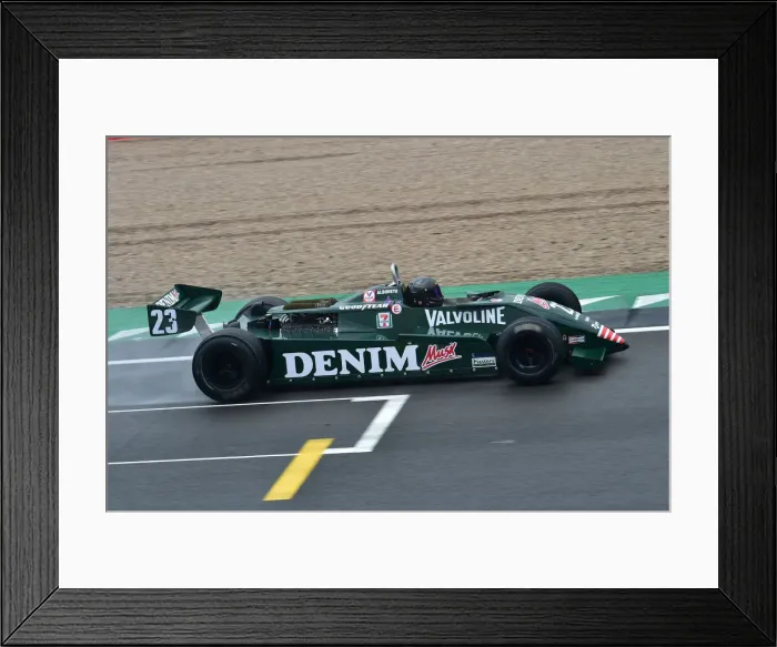 Framed Print : CM31 6520 Ken Tyrrell, Tyrrell 011 Framed Print : CM31 6520 Ken Tyrrell, Tyrrell 011