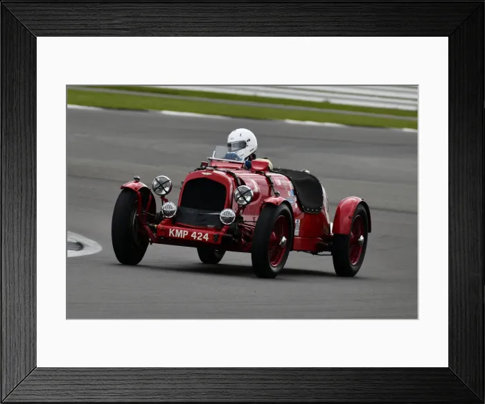 Framed Print : CJ9 1877 Richard Lake, Aston Martin Speed Framed Print : CJ9 1877 Richard Lake, Aston Martin Speed