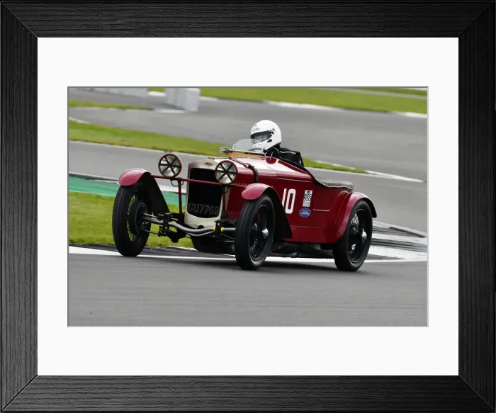 Framed Print : CJ9 1875 Philip Champion, Frazer Nash Super Sports Framed Print : CJ9 1875 Philip Champion, Frazer Nash Super Sports