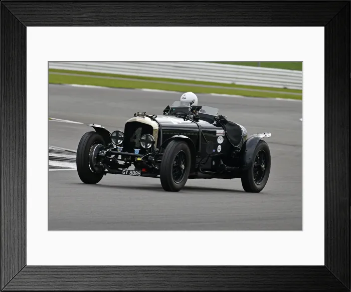 Framed Print : CJ9 1858 David Ayre, Bentley 4-8 Litre Framed Print : CJ9 1858 David Ayre, Bentley 4-8 Litre