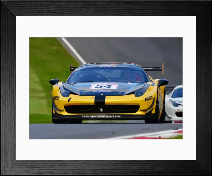 Framed Print : CJ9 4314 Nigel Jenkins, Ferrari 458 Challenge Framed Print : CJ9 4314 Nigel Jenkins, Ferrari 458 Challenge