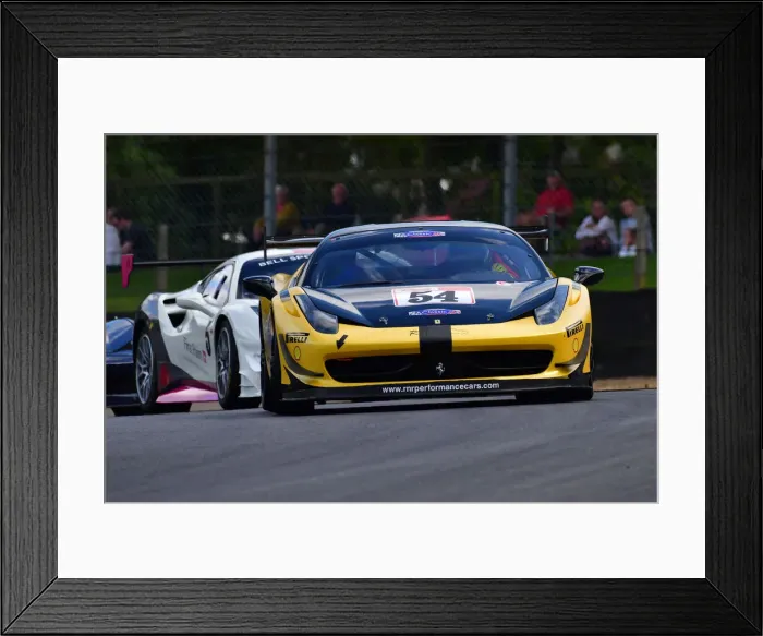 Framed Print : CJ9 4800 Nigel Jenkins, Ferrari 458 Challenge Framed Print : CJ9 4800 Nigel Jenkins, Ferrari 458 Challenge