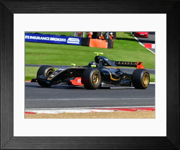 Framed Print : CJ9 4759 John Reaks, 2007 Lotus-Renault F1 Replica Framed Print : CJ9 4759 John Reaks, 2007 Lotus-Renault F1 Replica