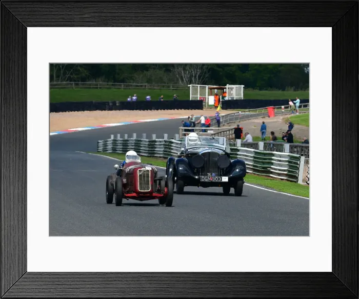 Framed Print : CJ9 5532 Pete Shepherd, Austin 7, Steve Allen, Bentley 4o Litre Special Framed Print : CJ9 5532 Pete Shepherd, Austin 7, Steve Allen, Bentley 4o Litre Special