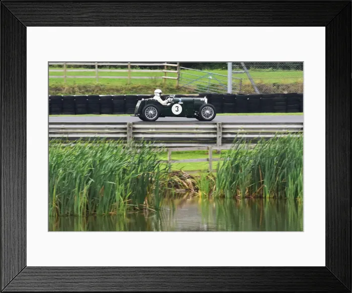 Framed Print : CM31 7780 Teifion Salisbury, MG K3 Framed Print : CM31 7780 Teifion Salisbury, MG K3