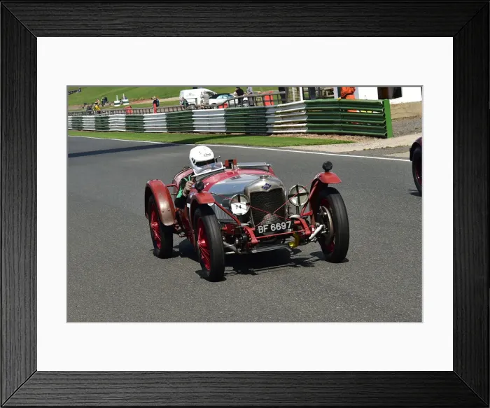 Framed Print : CM31 8291 Nigel Dowding, Riley Brooklands Framed Print : CM31 8291 Nigel Dowding, Riley Brooklands