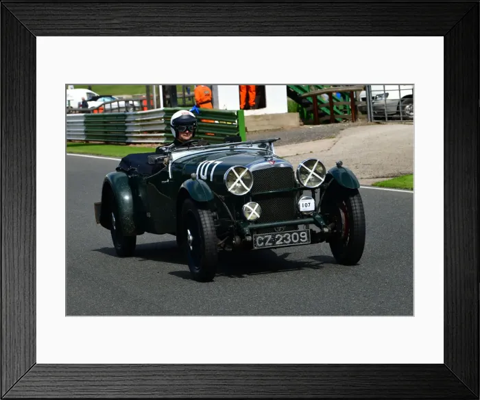 Framed Print : CJ9 5483 Henry Day, Alvis SA Speed 20 Framed Print : CJ9 5483 Henry Day, Alvis SA Speed 20