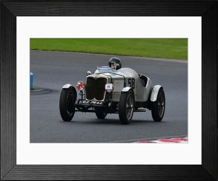 Framed Print : CJ9 5832 Dennis Bingham, Riley Falcon Special Framed Print : CJ9 5832 Dennis Bingham, Riley Falcon Special