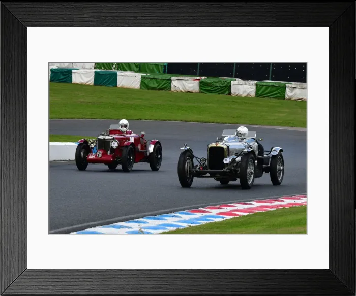 Framed Print : CJ9 5883 Jeffrey Edwards, Alvis Silver Eagle, Andrew Long, MG N Magnette Framed Print : CJ9 5883 Jeffrey Edwards, Alvis Silver Eagle, Andrew Long, MG N Magnette