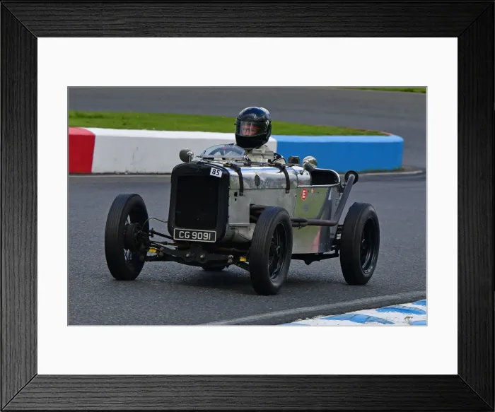 Framed Print : CJ9 5887 John Moss, Austin Seven Sports Framed Print : CJ9 5887 John Moss, Austin Seven Sports