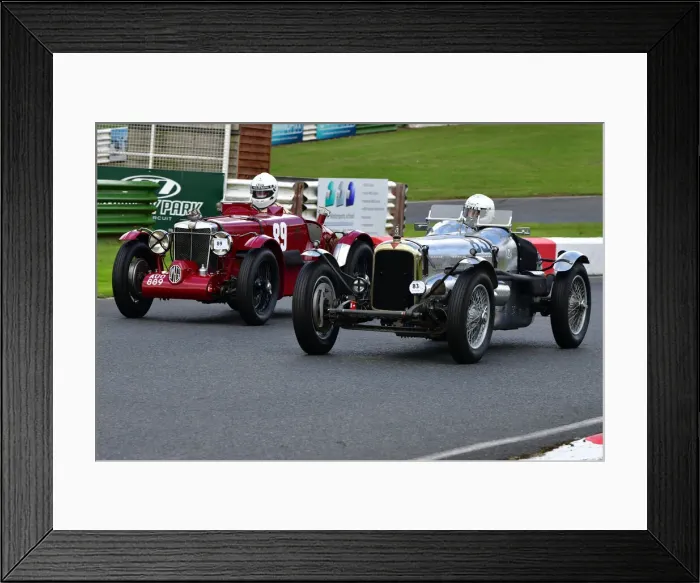 Framed Print : CJ9 5892 Jeffrey Edwards, Alvis Silver Eagle, Andrew Long, MG N Magnette Framed Print : CJ9 5892 Jeffrey Edwards, Alvis Silver Eagle, Andrew Long, MG N Magnette