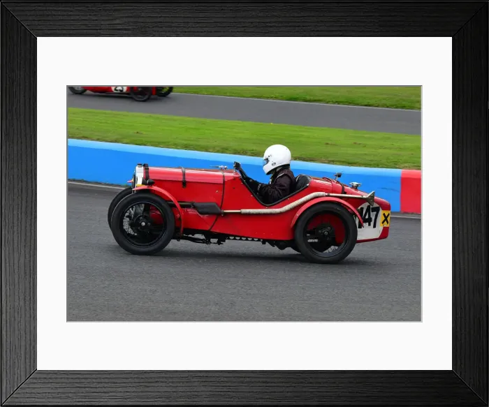 Framed Print : CJ9 5963 Harry Lees, Austin 7 Ulster TT Framed Print : CJ9 5963 Harry Lees, Austin 7 Ulster TT