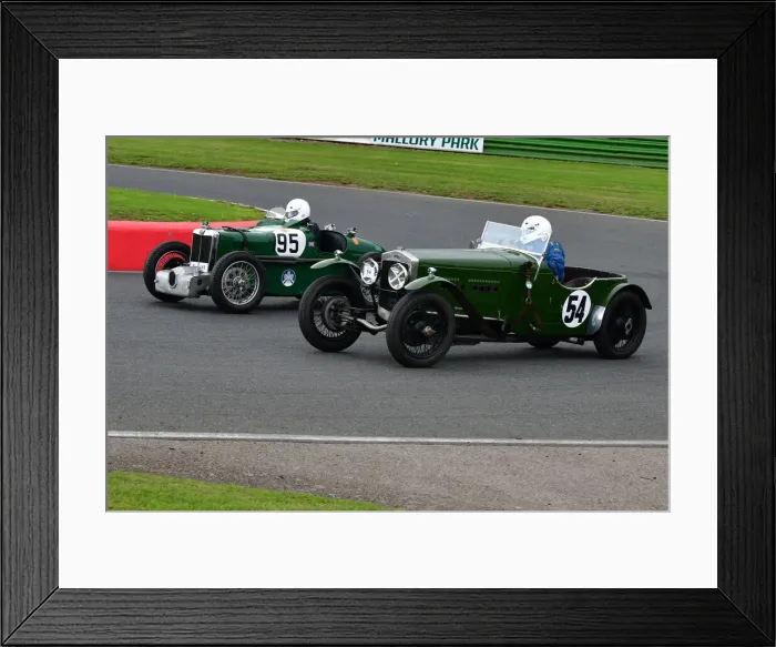 Framed Print : CJ9 5976 James Painter, MG Kayne, Peter Batty, Frazer Nash Super Sports Framed Print : CJ9 5976 James Painter, MG Kayne, Peter Batty, Frazer Nash Super Sports