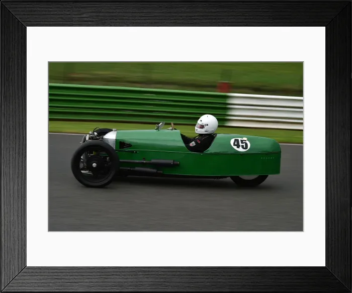Framed Print : CM31 8468 Chas Reynolds, Morgan Super Sports Framed Print : CM31 8468 Chas Reynolds, Morgan Super Sports