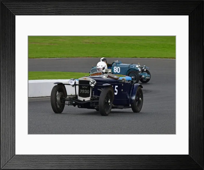 Framed Print : CJ9 6070 Hamish Monro, Frazer Nash Super Sports Framed Print : CJ9 6070 Hamish Monro, Frazer Nash Super Sports