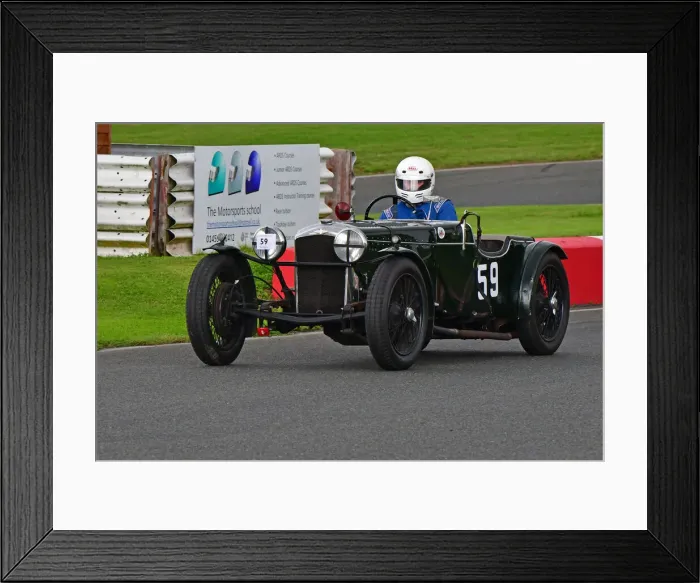 Framed Print : CJ9 6066 Jonathan Fenning, Frazer Nash Emeryson Framed Print : CJ9 6066 Jonathan Fenning, Frazer Nash Emeryson